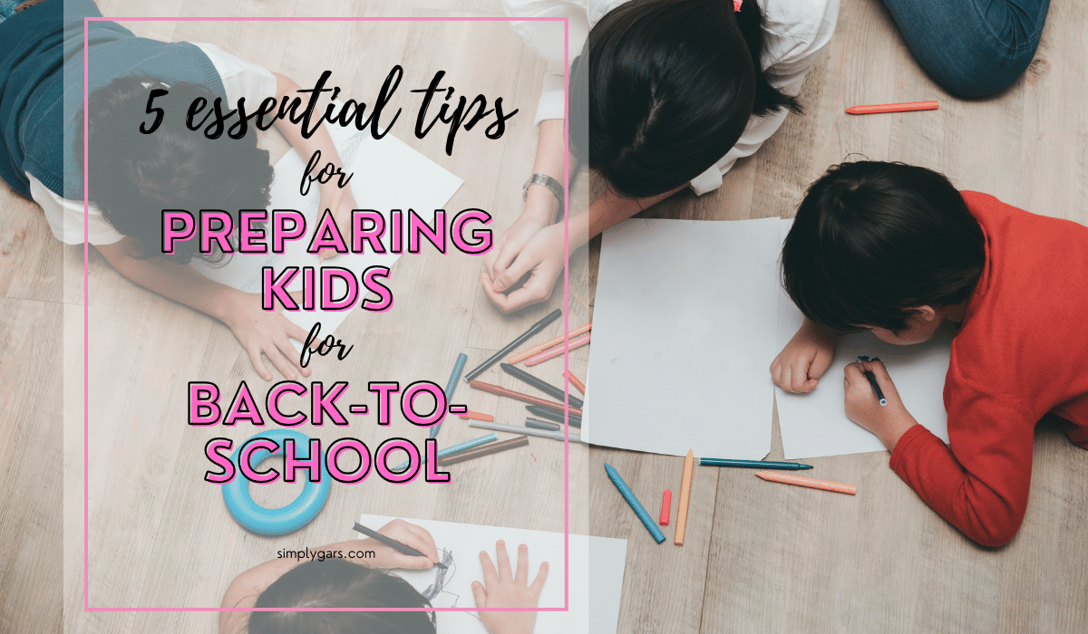 Featured photo for essential tips for preparing kids for back to school in wordpress